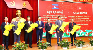Delegation from Six Provinces of the Kingdom of Cambodia Visits and Offers Lunar New Year Greetings in Dong Nai