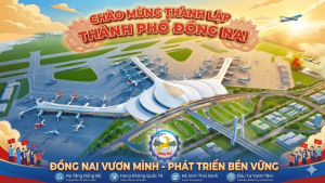 ĐỒNG NAI: HÀNH TRÌNH TỪ VÙNG ĐẤT DI SẢN ĐẾN THÀNH PHỐ HIỆN ĐẠI, VĂN MINH.