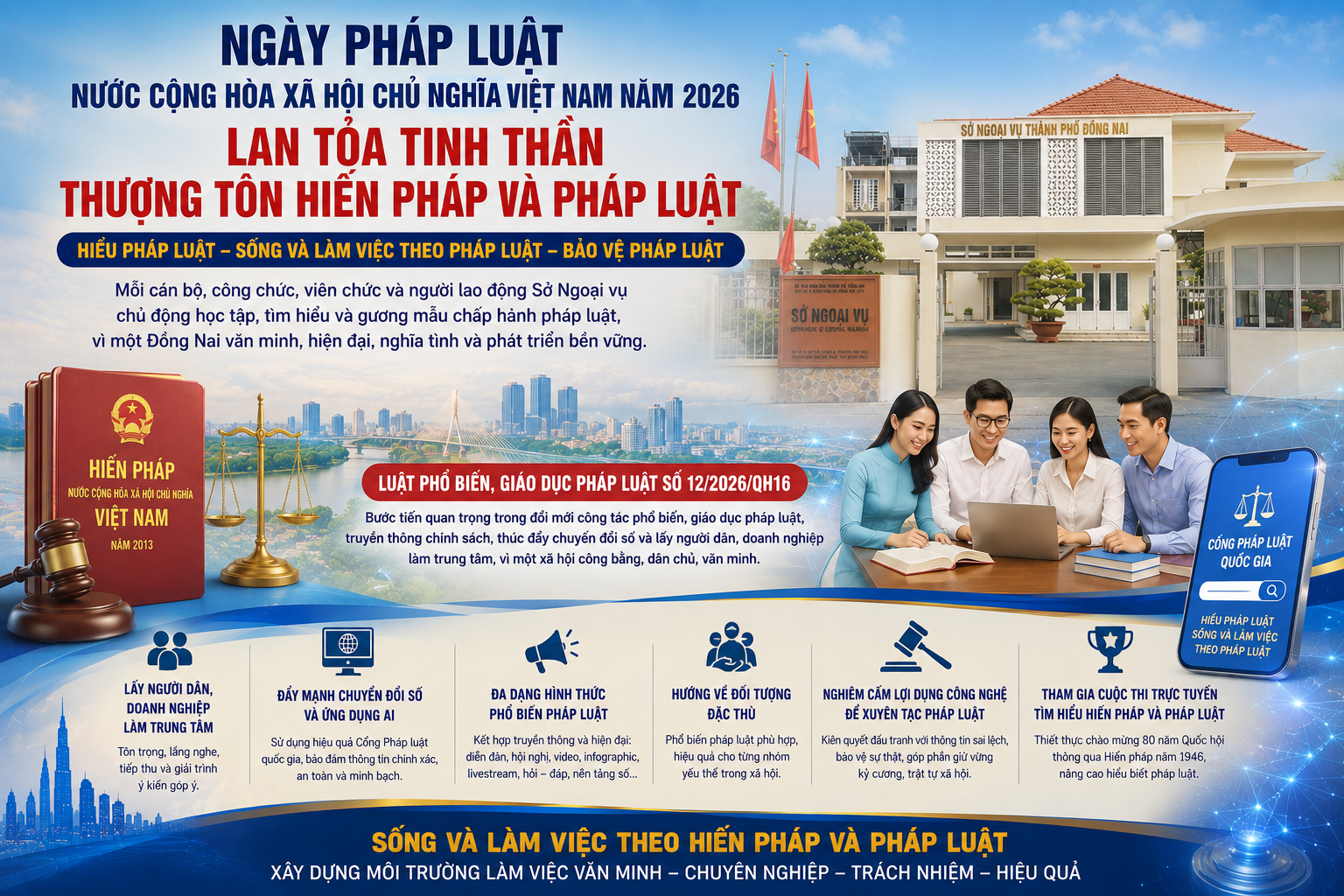 Lan tỏa tinh thần thượng tôn pháp luật
